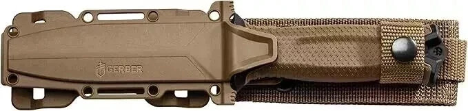 Gerber StrongArm Fixed Blade Knife Plain Edge – Coyote Brown – NEW(FreeShipping)