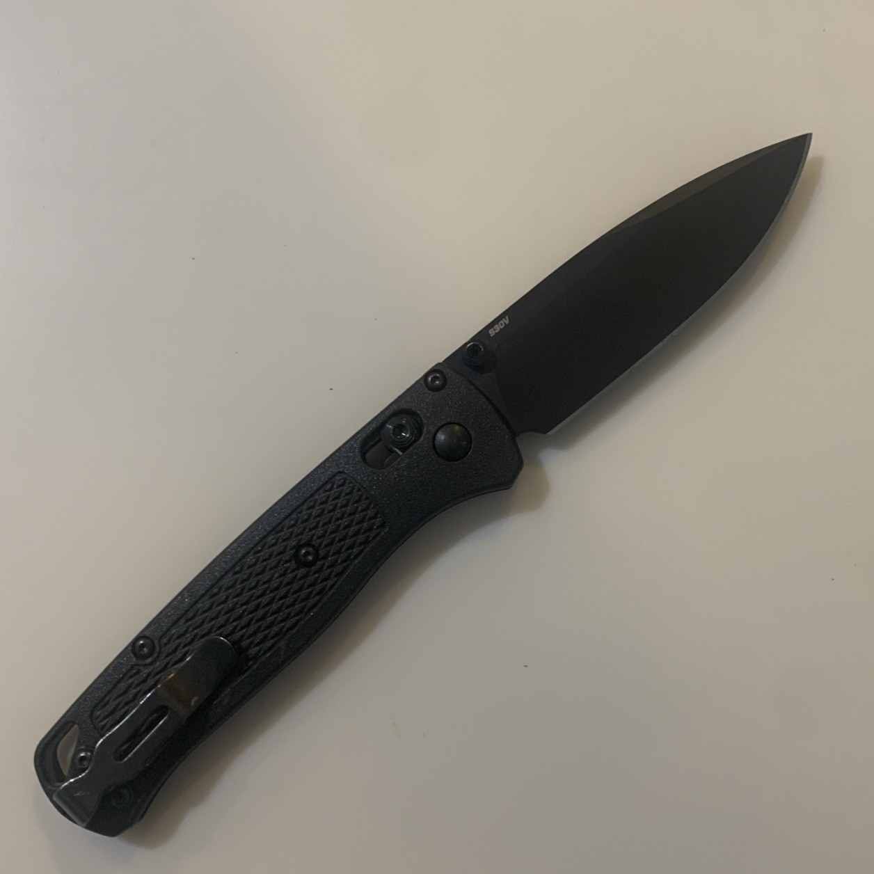 Benchmade 535 Bugout Knife Black S30V Folding Knife Clean Excellent *