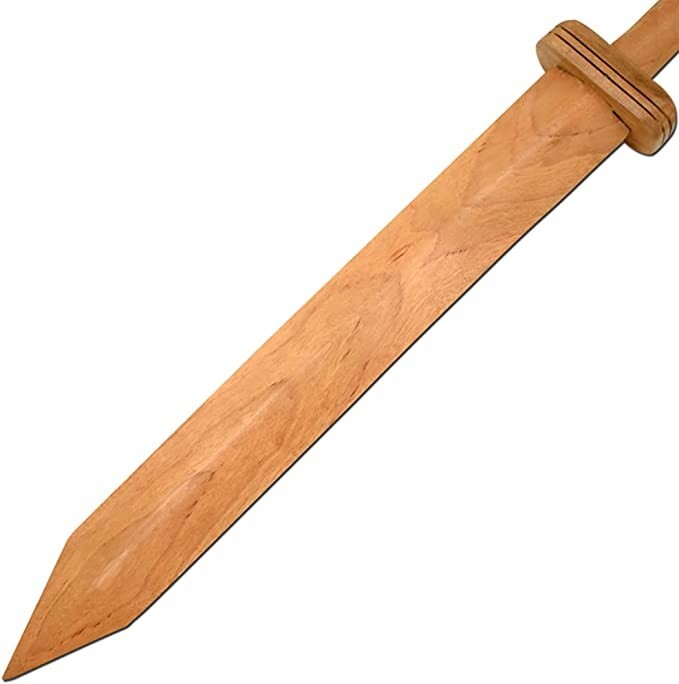 Medieval Warrior Wooden Roman Gladius Gladiator Trooper Greek Sword