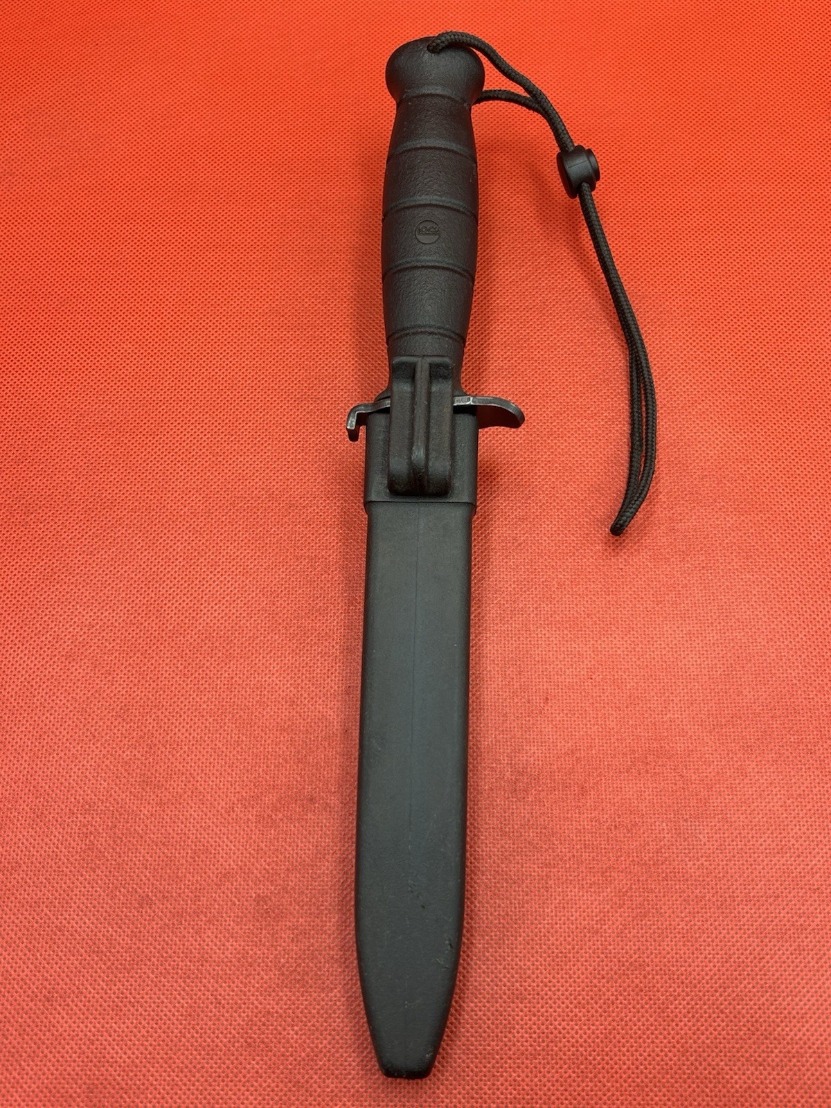 🔪GLOCK 78 1st Gen. Round Logo, 6″ Fixed Blade Commando Knife-& Sheath, Austria
