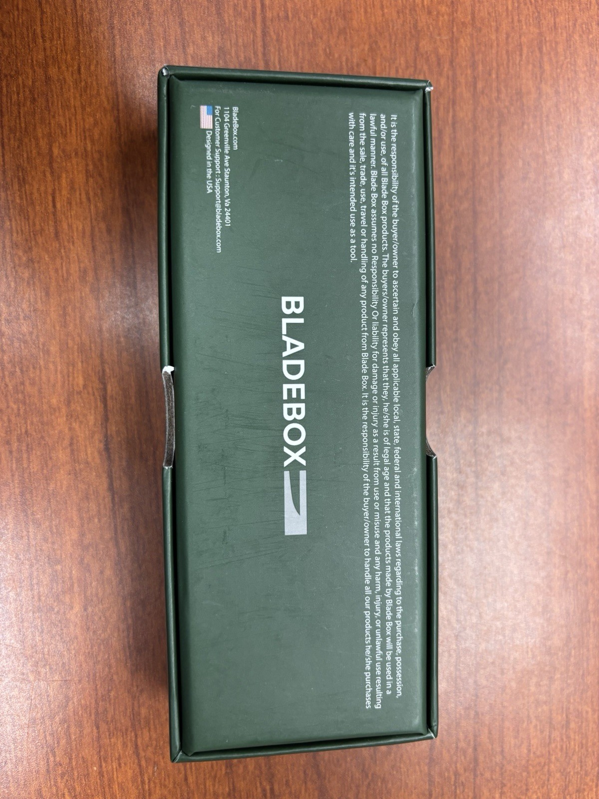 Blade Box Monarch Damascus Drop Point Plain Edge Manual Liner Clip