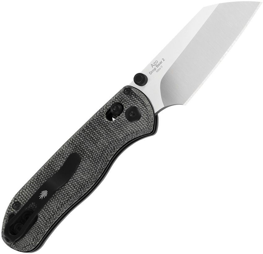 Kizer Cutlery Drop Bear 2 Folding Knife 2.88″ Nitro V Steel Blade Micarta Handle