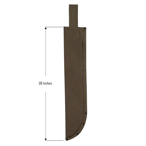 Canvas Machete Sheath 18 Inch Military Tactical Survival Durable Ambidextrous