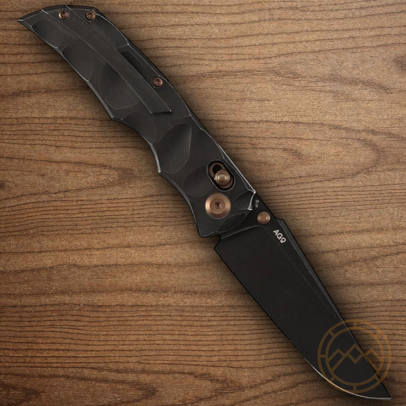 Kansept Knives SIF Folding Knife 3.75″ CPM S35VN Steel Blade Titanium Handle