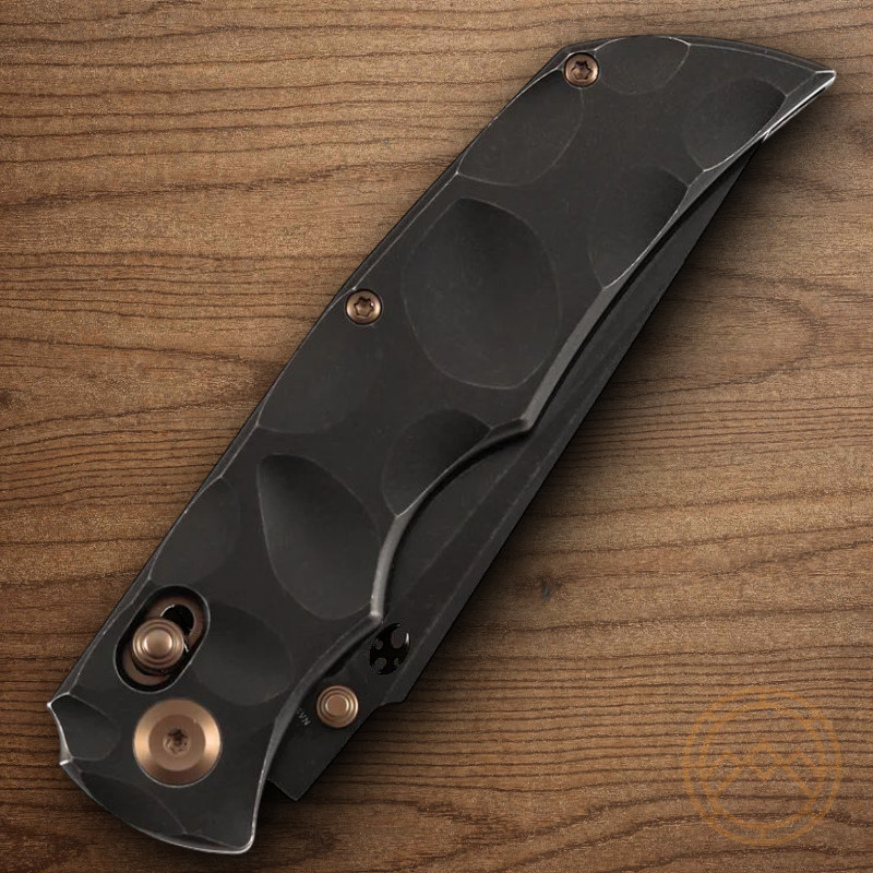 Kansept Knives SIF Folding Knife 3.75″ CPM S35VN Steel Blade Titanium Handle