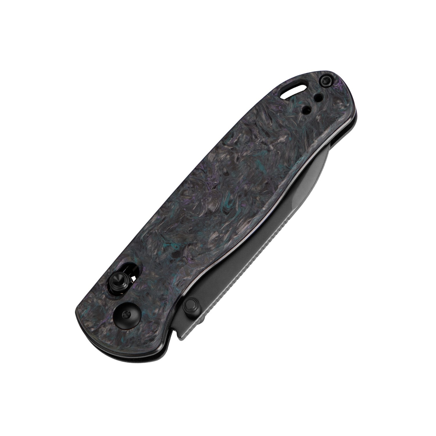 Kizer Drop Bear Pocket Knife, S35VN Steel Blade, Fatcarbon Handle, Ki3619A4