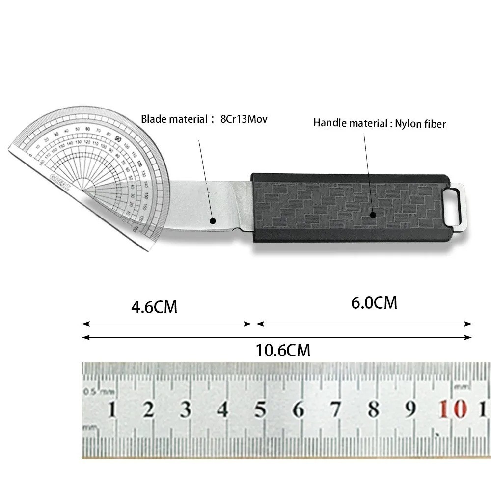 8Cr13MoV Small Fixed Blade Knife Camping Hunting Fishing EDC w/ Sheath