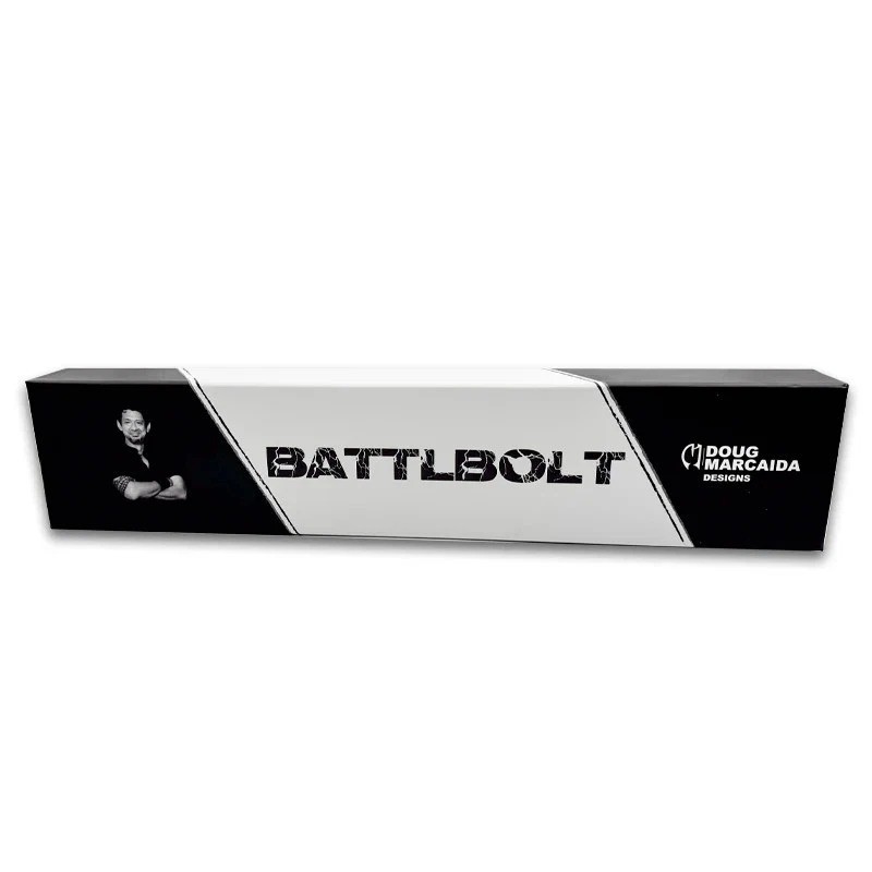BattlBolt Fixed Blade Full Tang Machete Hunting Survival Knife by Doug Marcaida