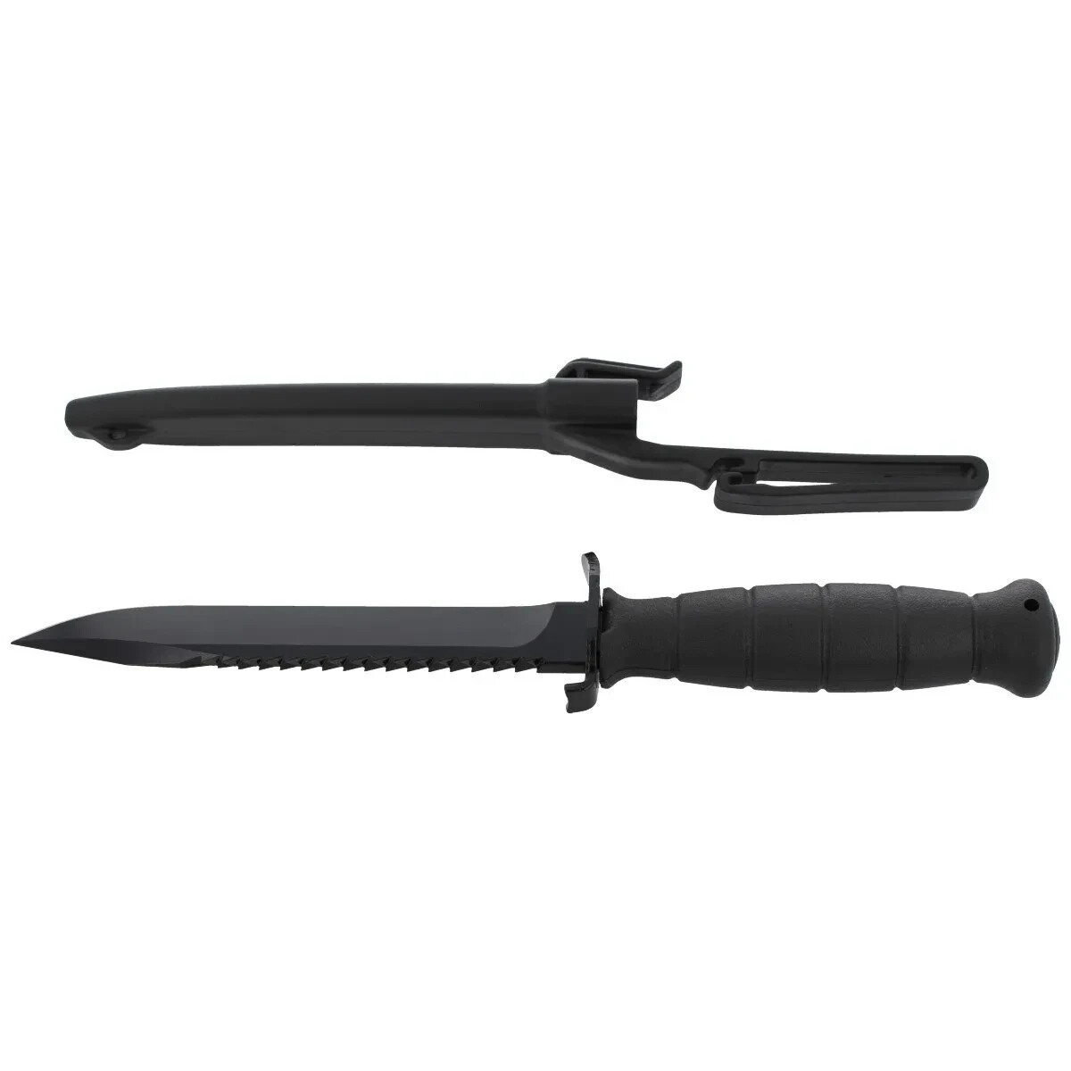 Glock Field Knife FM 81 Fixed Blade 6.5″, Black Polymer Handle, Polymer Sheath