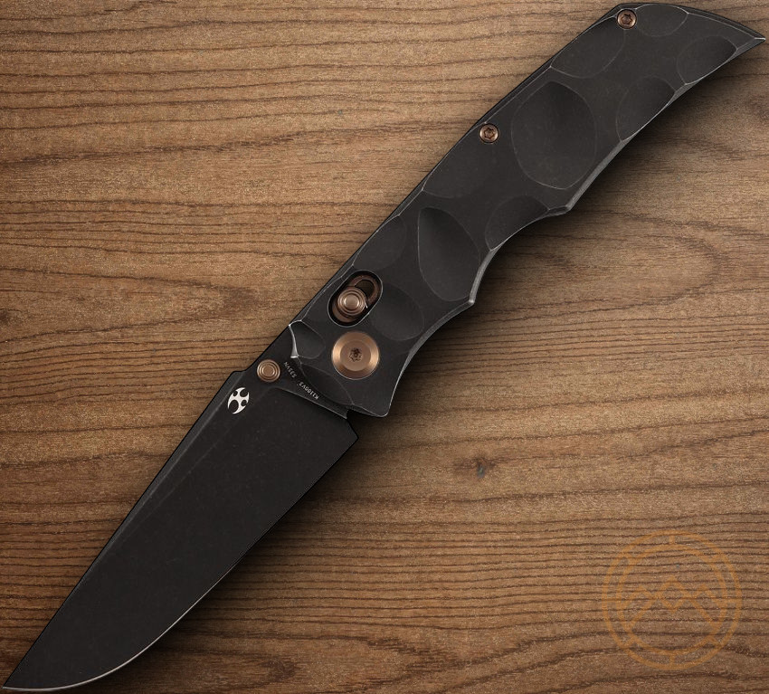 Kansept Knives SIF Folding Knife 3.75″ CPM S35VN Steel Blade Titanium Handle