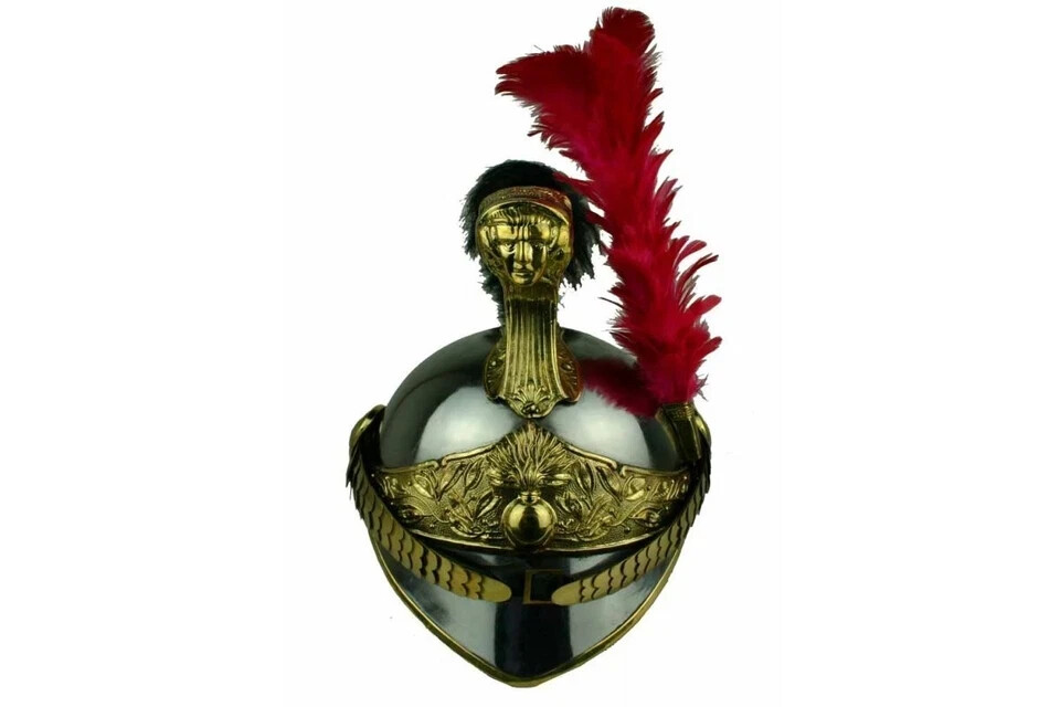 French Napoleon Helmet M1874 for teams of the Dragoon SCA LARP Warrior Helmet
