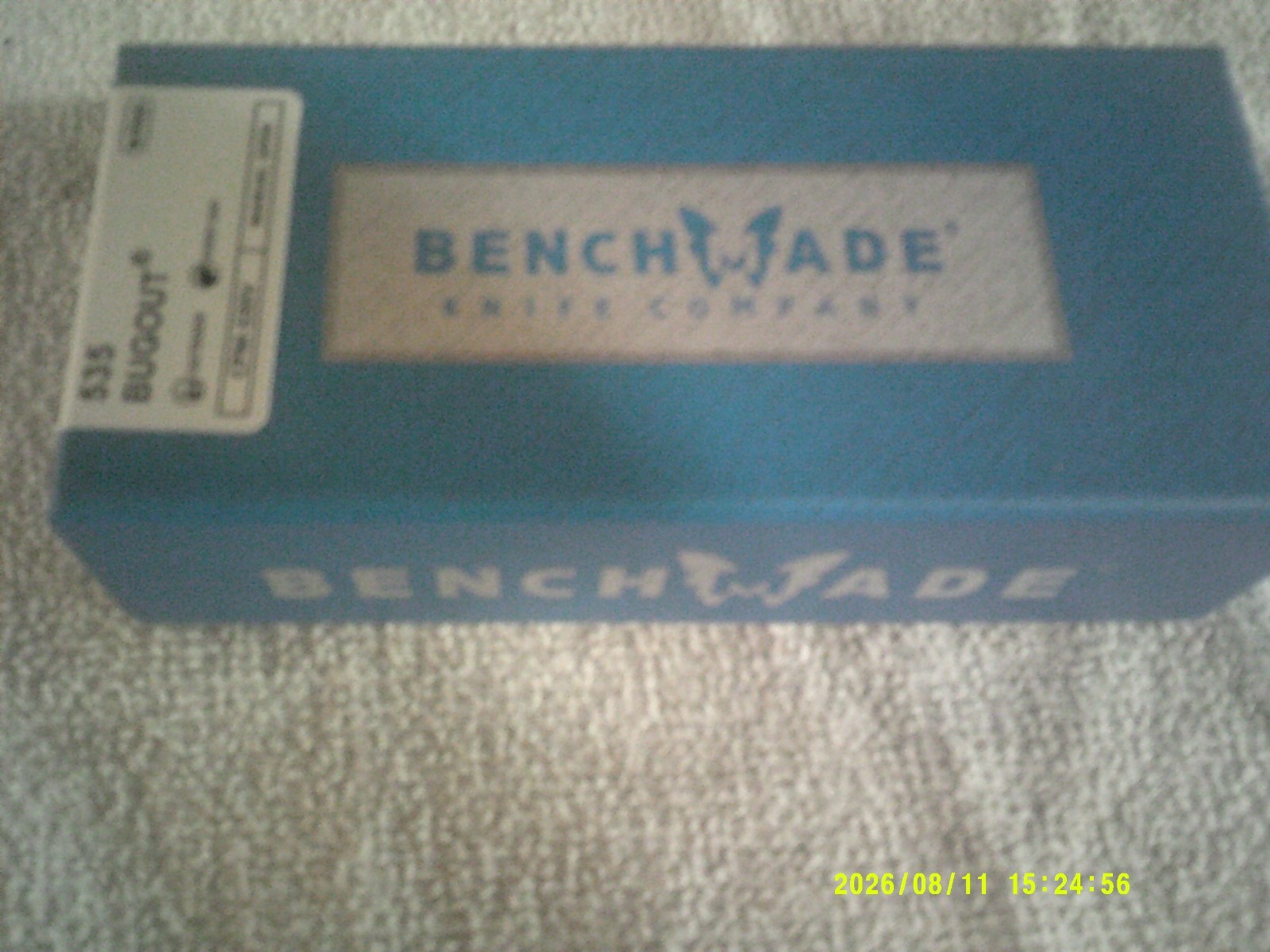 Benchmade Bugout 535 Blue Class Handle CPM-S30V AXIS Lock Folding Knife