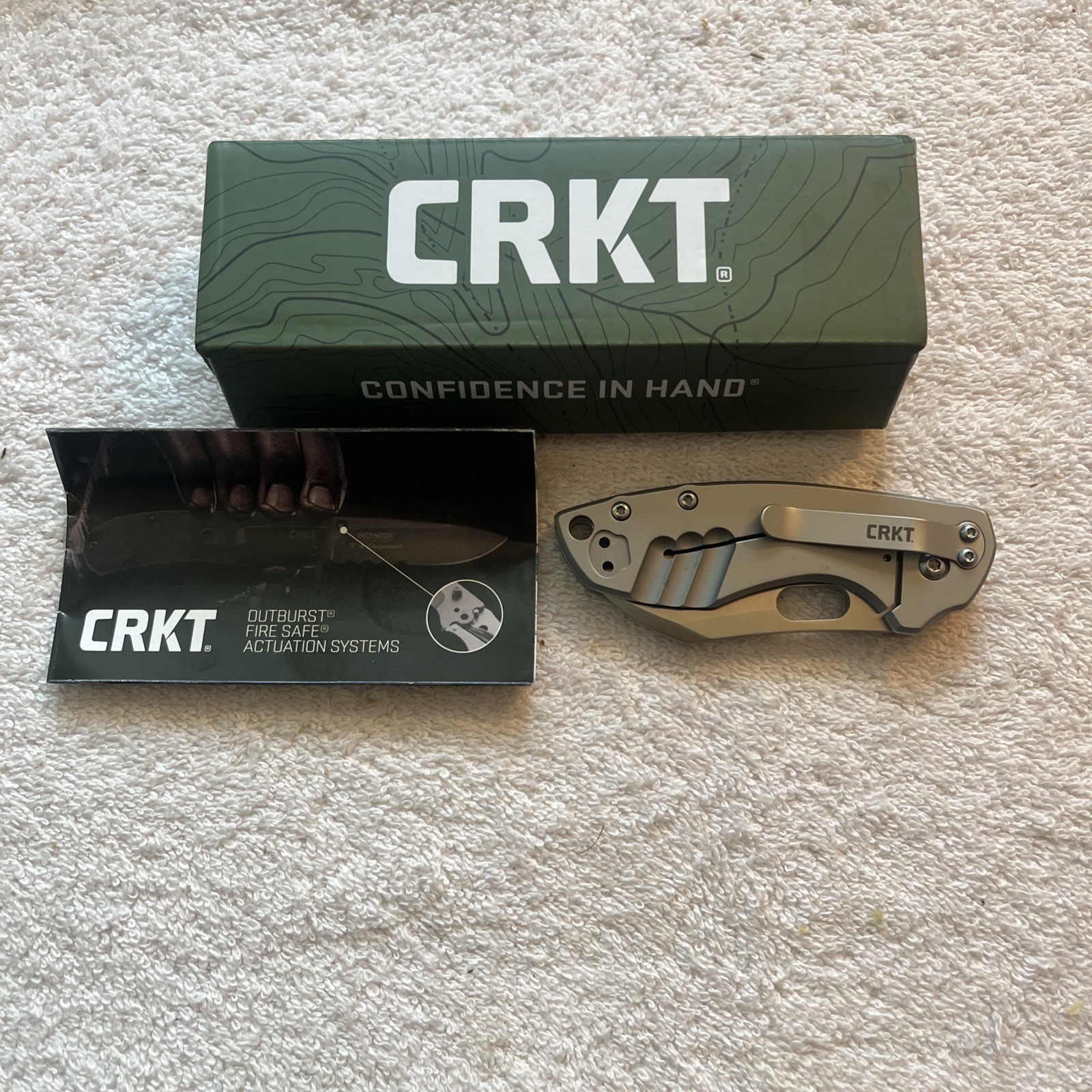 CRKT Pilar Folder Line Lock Folding Pocket Knife