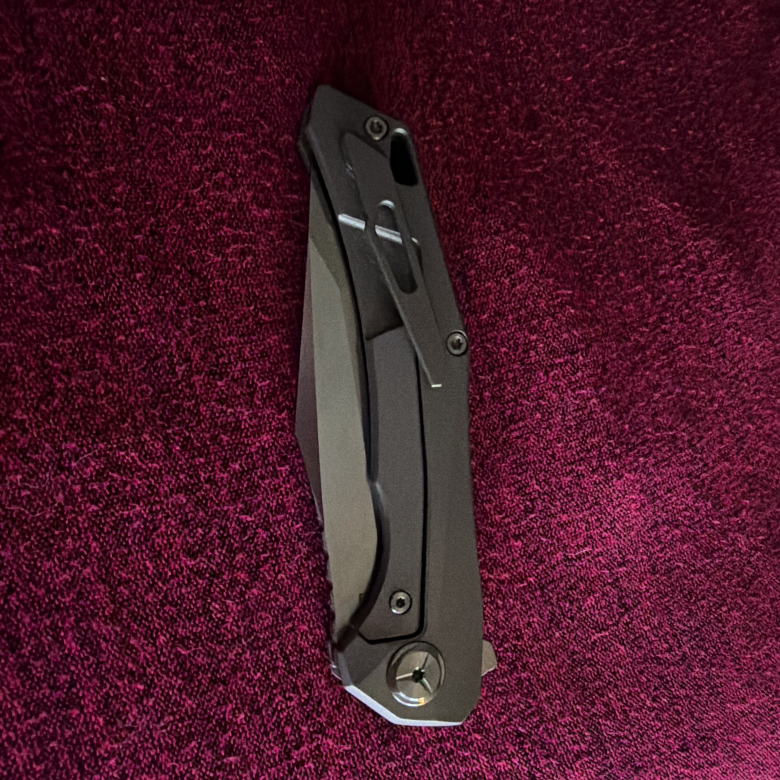 TwoSun gray titanium handle used no box