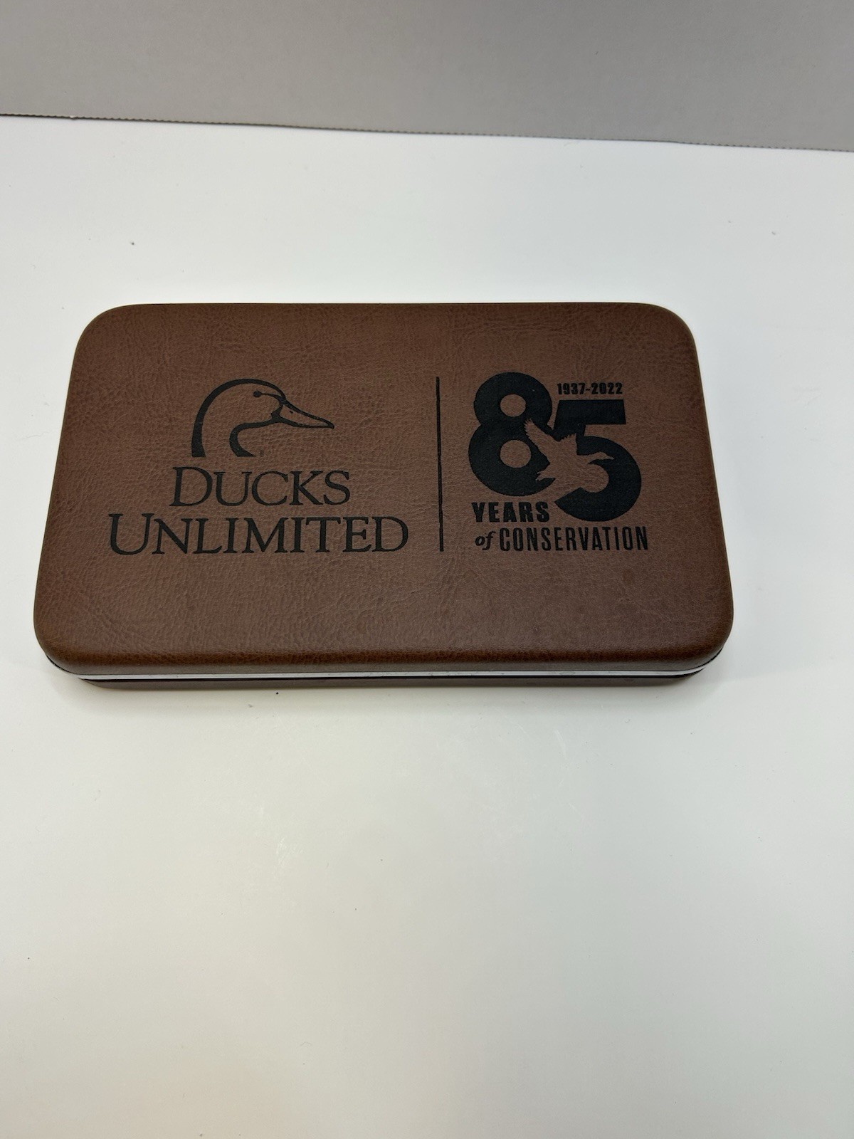 Case Ducks Unlimited 85 Years 2022 2-Blade Carbon Steel Slipjoint White 1 of 250