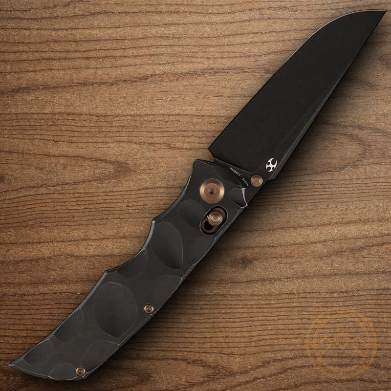 Kansept Knives SIF Folding Knife 3.75″ CPM S35VN Steel Blade Titanium Handle