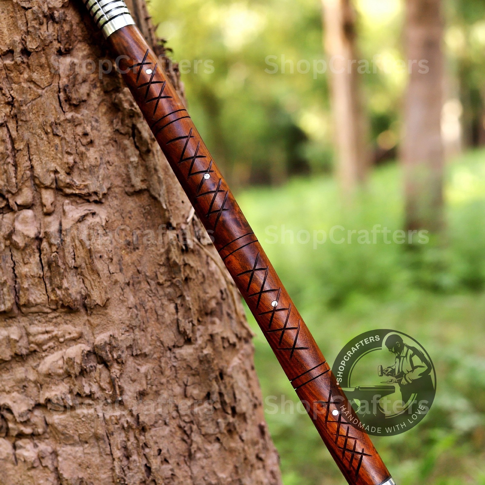 Custom Handmade Carbon Steel Blade Tactical Viking Spear | Hunting Spear Camping