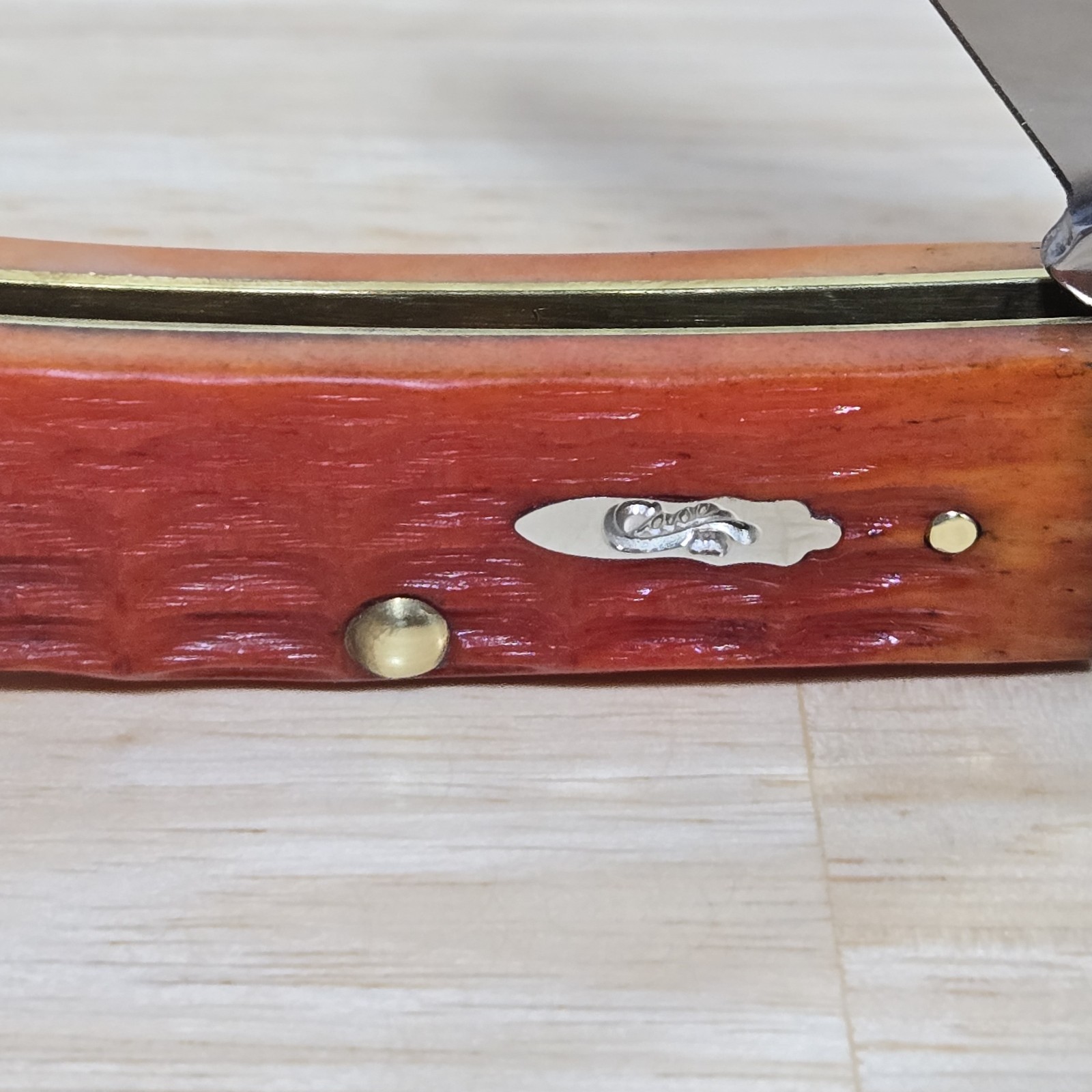 2026 Case XX BR61135 SS Knife Tequilla Sunrise Bone Crandall Jig Axe Handle