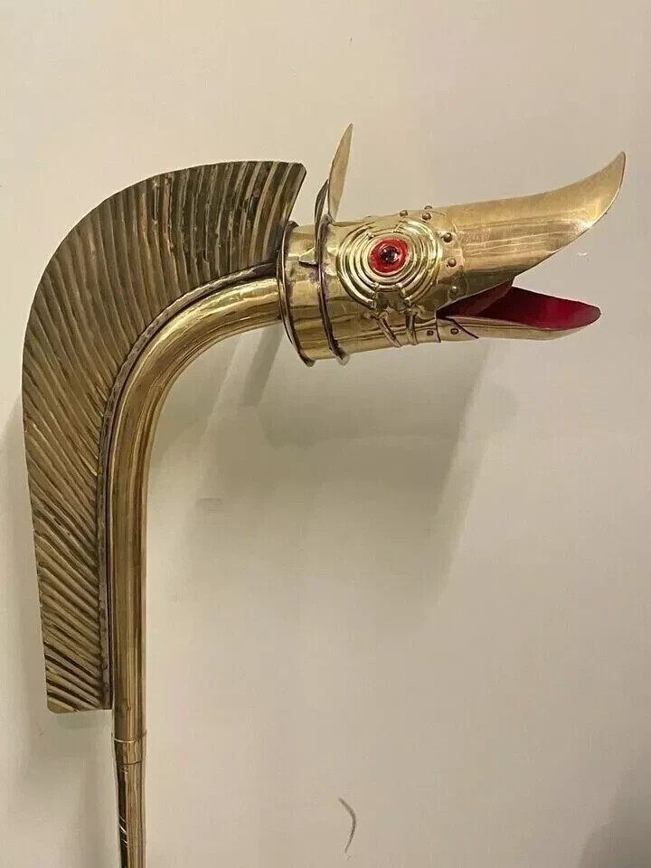 18 Gauge Brass Medieval Celtic Deskford carnyx Fully Playable/War Horn/Medieval