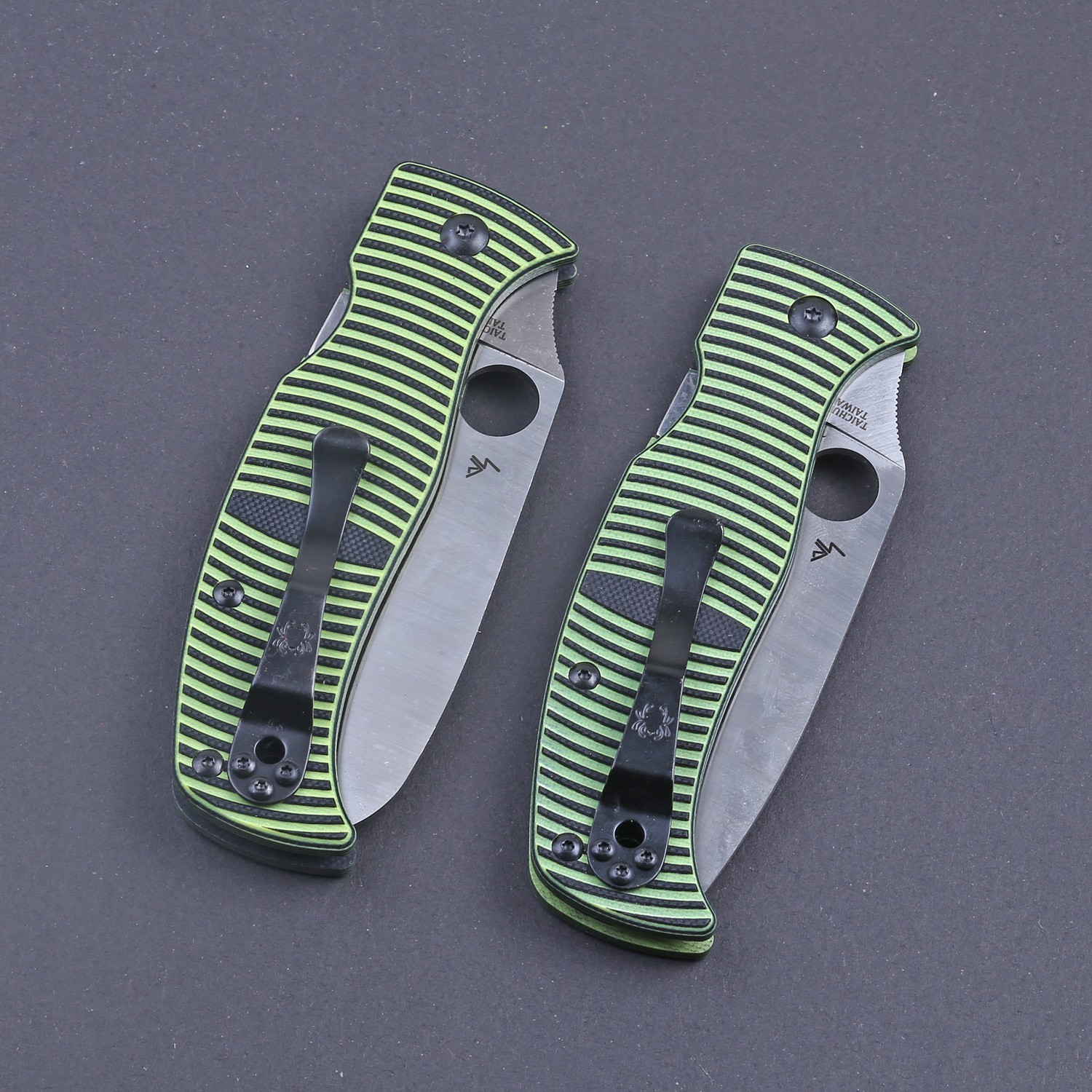 Green G10 Handle Liner Lock Tactical Big Large Pocket Camping Outdoor Pocket Kni