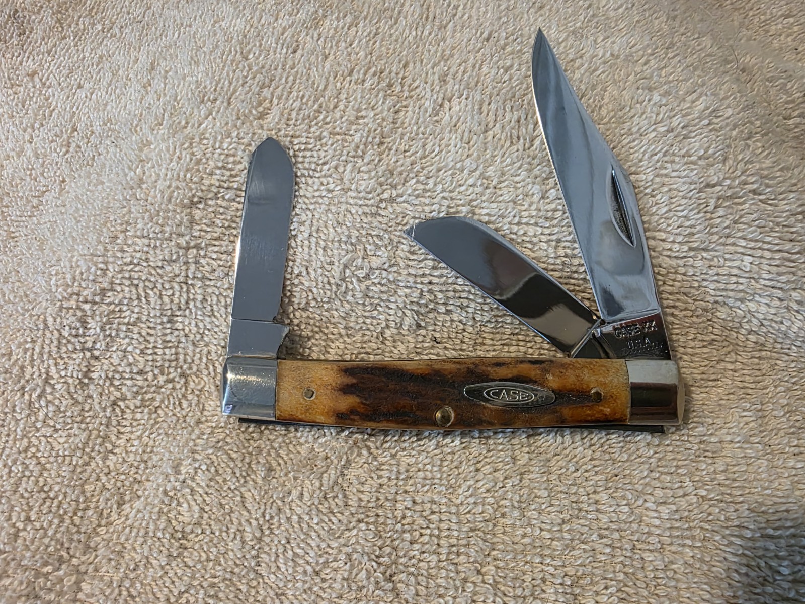 Nice Case XX 10 Dot 5392 Stag Knife