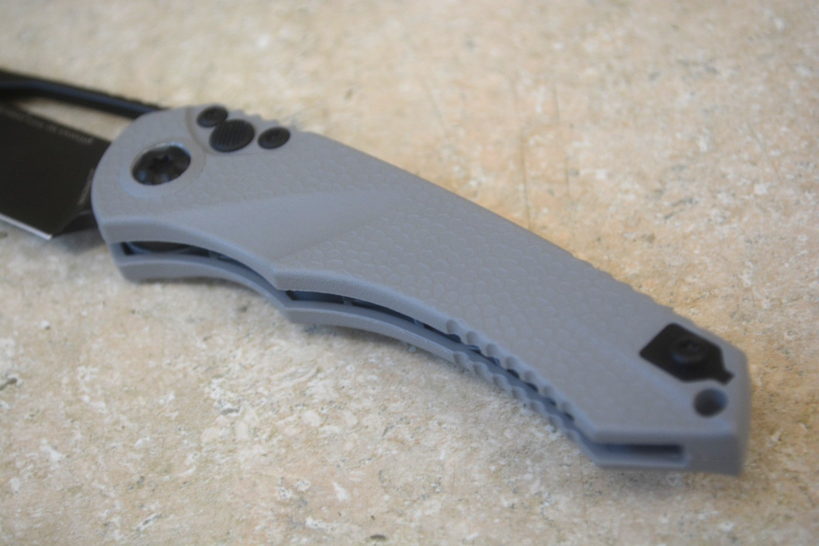 Heretic Knives Mini Pariah Manual Gray Tanto H053-4A-GRY *New* FREE SHIPPING