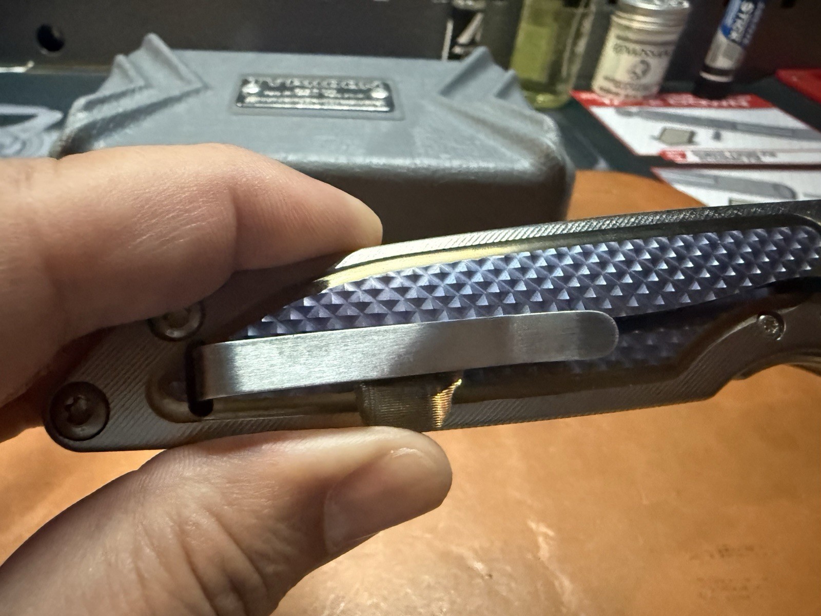 Rare Early Brian Nadeau FULL CUSTOM Typhoon S35VN