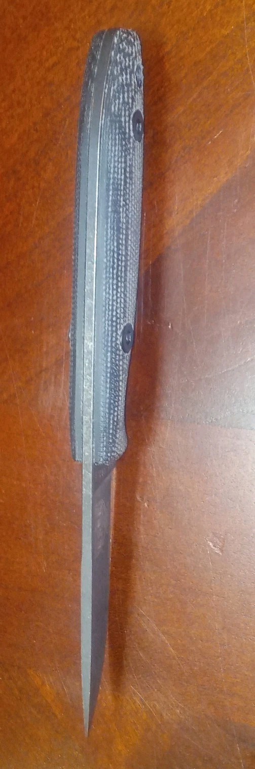 Rowen Fixed Blade EDC Small GameKnife*Kydex Sheath*Stonewashed DC53*Reproduction