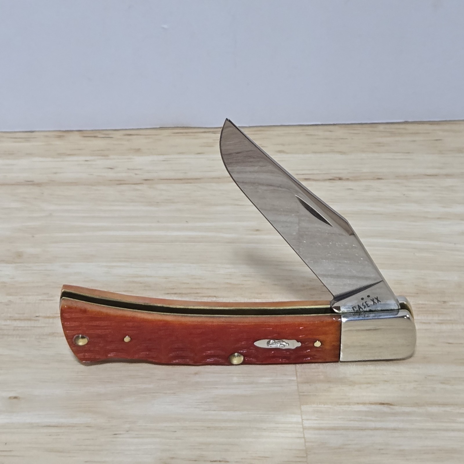 2026 Case XX BR61135 SS Knife Tequilla Sunrise Bone Crandall Jig Axe Handle