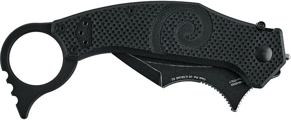 Fox MOA Linerlock Whongi Karambit Black G10 Folding Bohler N690 Pocket Knife 653