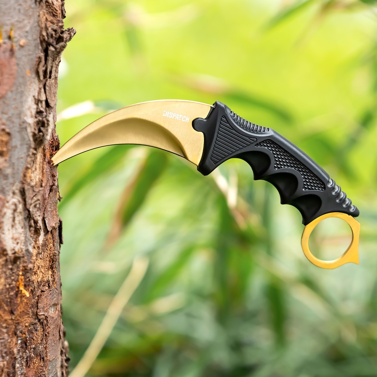 7.5″ Military Combat Tactical Karambit Fixed Blade Neck Knife withSheath Black
