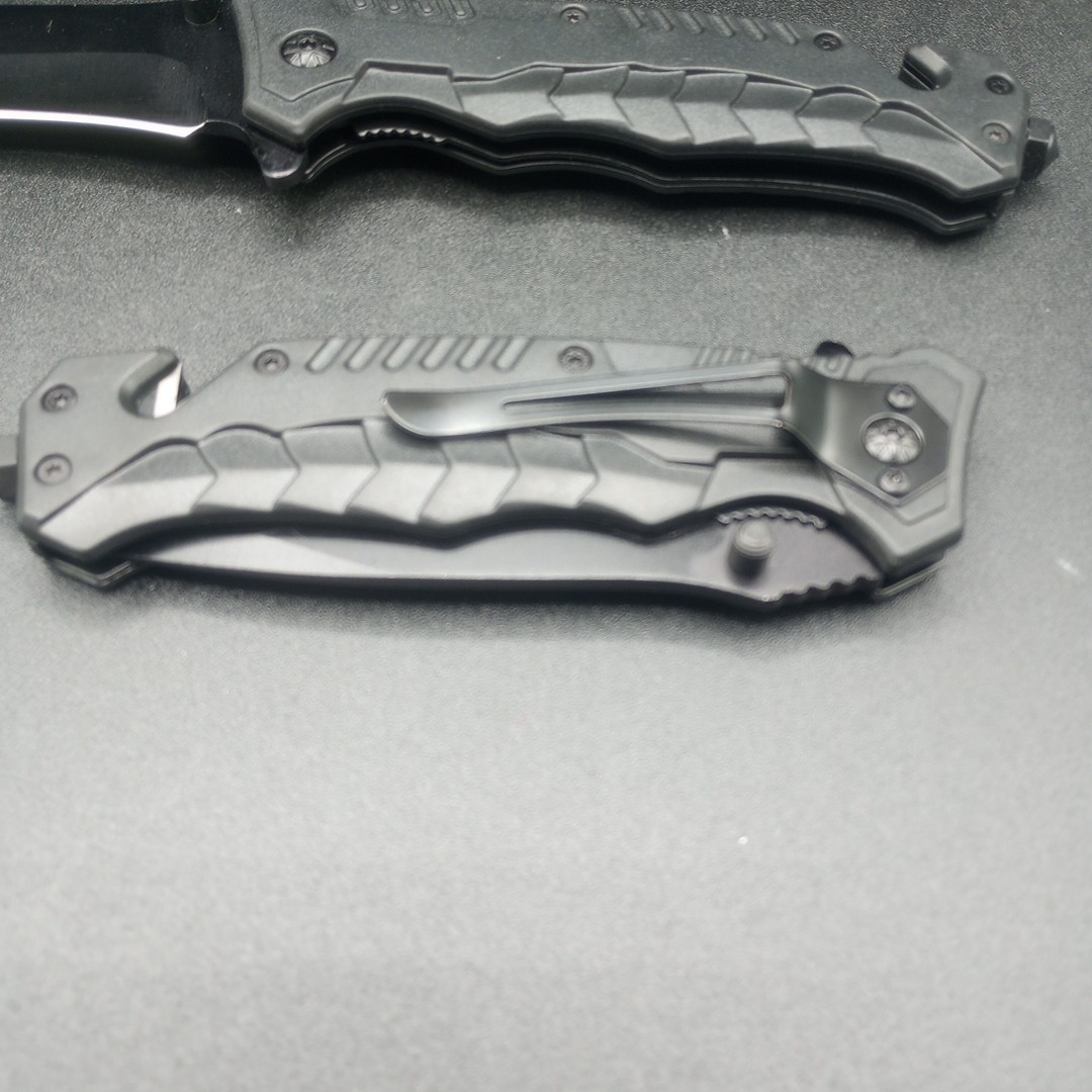 2 Pack Of / 7.9 Inch Tactical Folding Pocket Knives EDC Tool Outdoors US Seller
