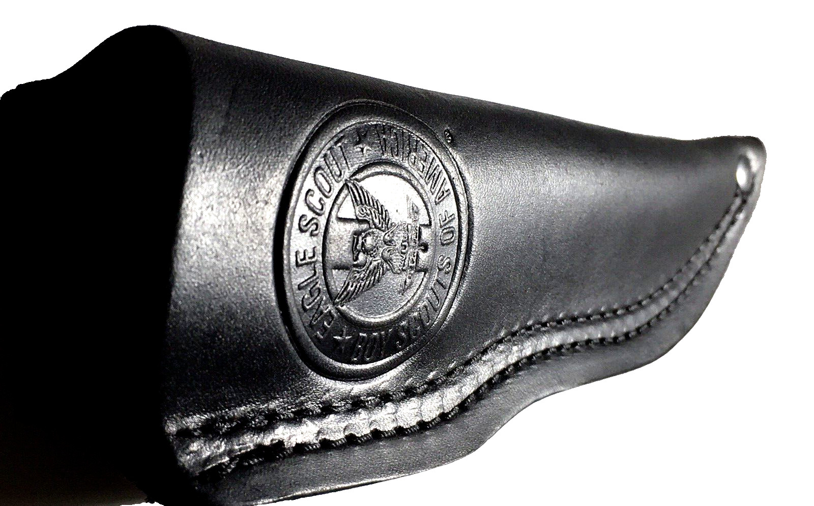 Eagle Scout Drop Point Black Sheath Only Proudly Made In U.S.A Factory Overstock