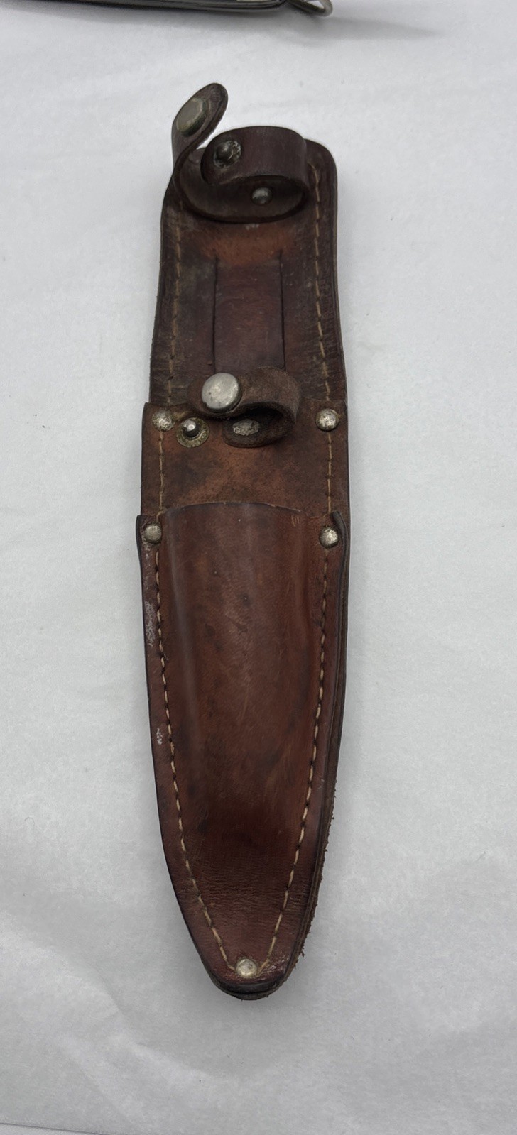 Vintage Imperial Stag Head Series Fixed Blade Hunting Knife & Pocket Knife