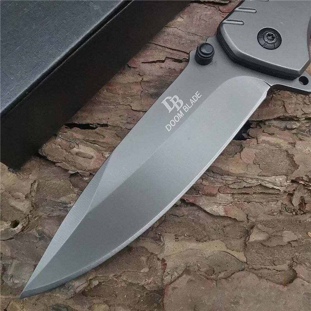 Outdoor Self-defense Wild Hunting Folding Wilderness Survival Tactical Knife