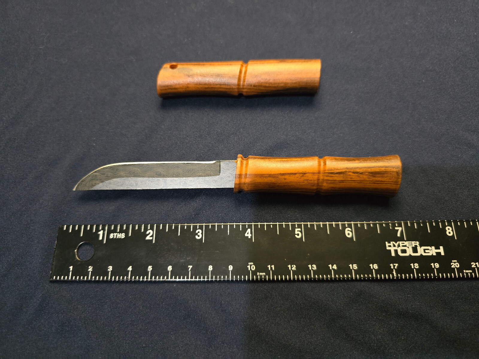 Concealed neck knife, boot knife – bamboo shaped (acrylic/plastic material)