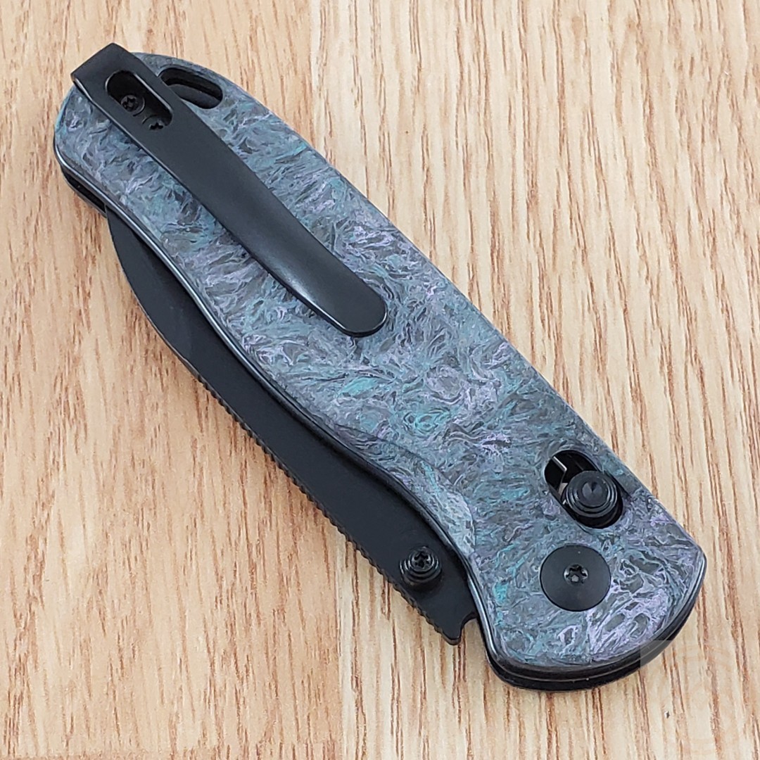 Kizer Cutlery Drop Bear Folding Knife 3″ S35VN Steel Blade Carbon Fiber Handle