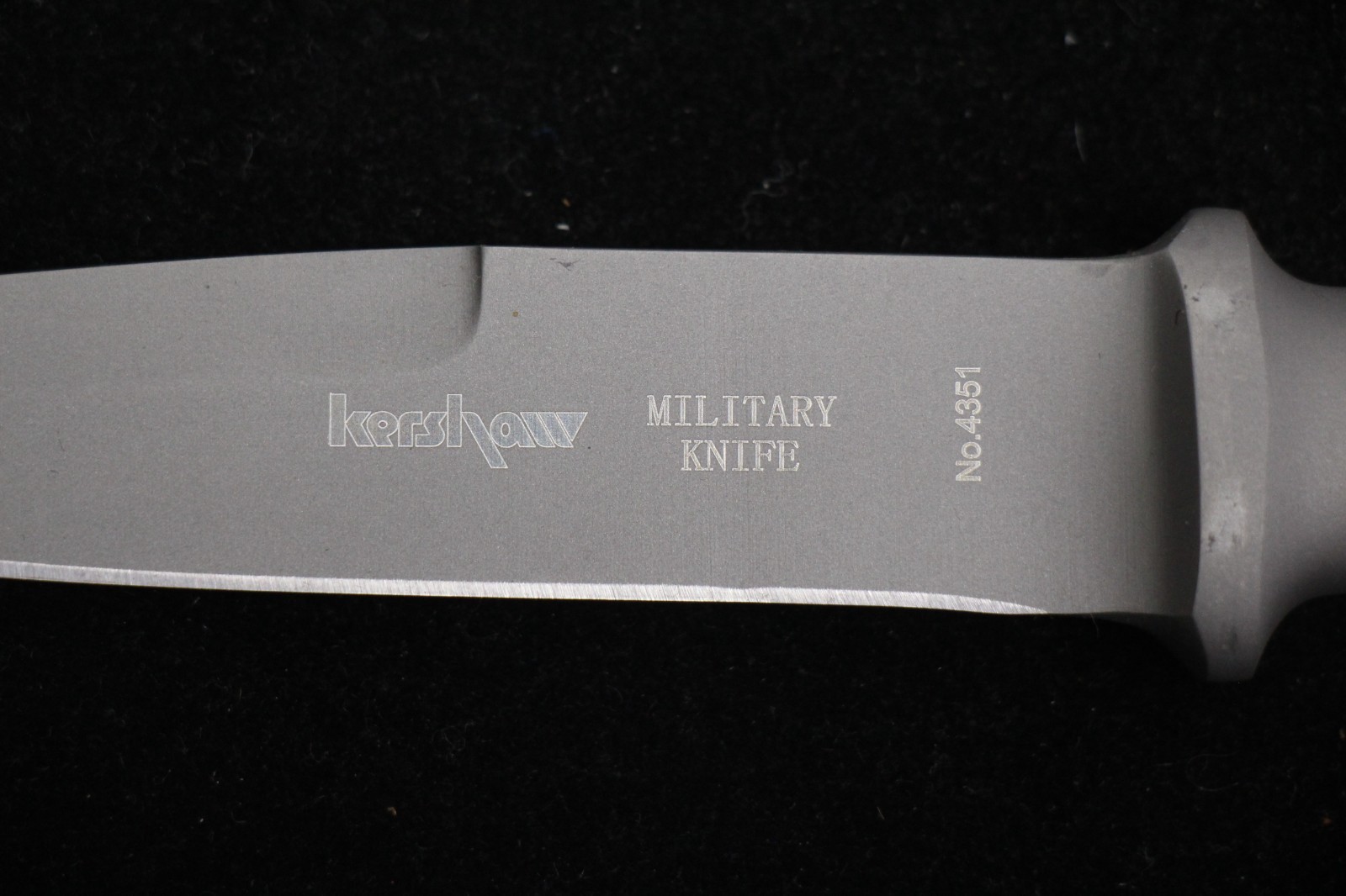 Kershaw Military Fixed Blade Knife