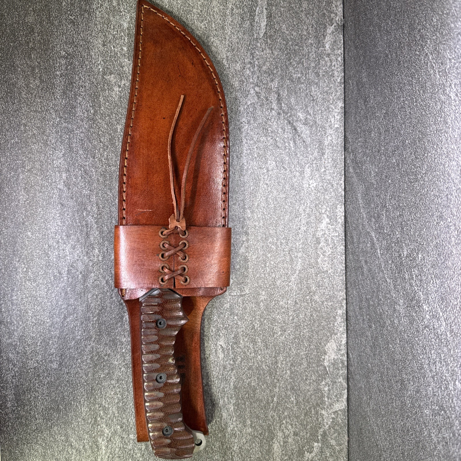 Mammoth Bowie Acid Wash D2 Steel