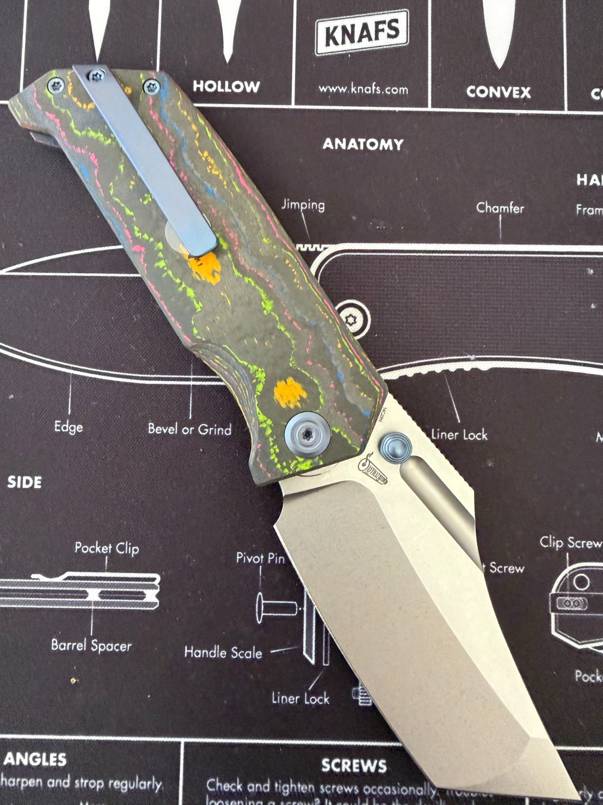 Kubey Hamster 80’s Camo 14C28N Satin