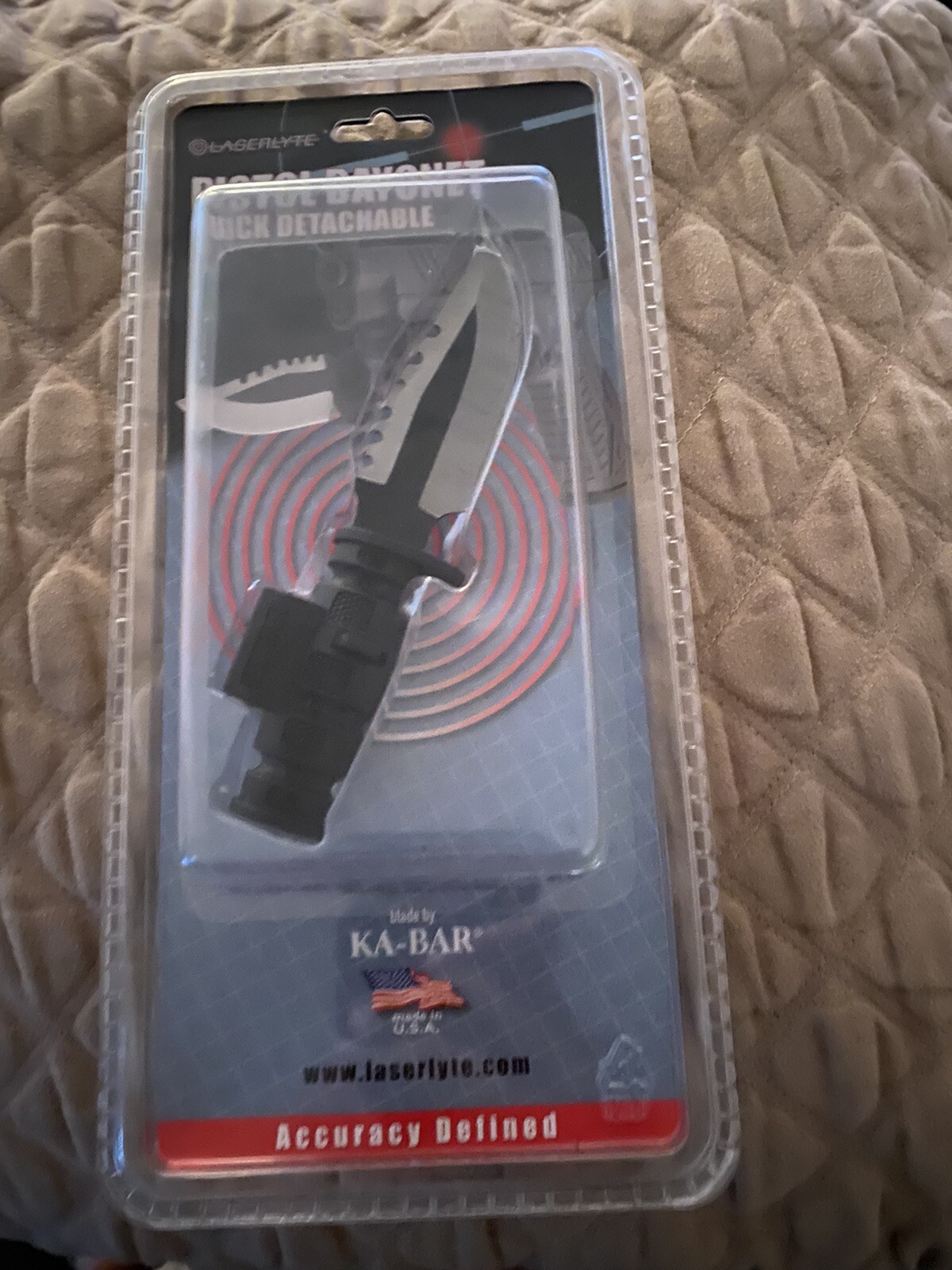 laserlyte Kabar,KaBar,Ka-Bar bayonet Glock Pistol knife (discontinued)SEE PICS!