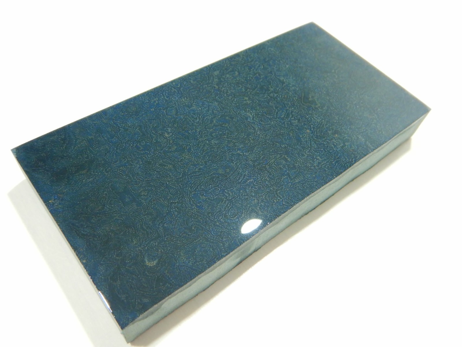 Vintage Blue Rag Micarta/Phenolic (N0340)