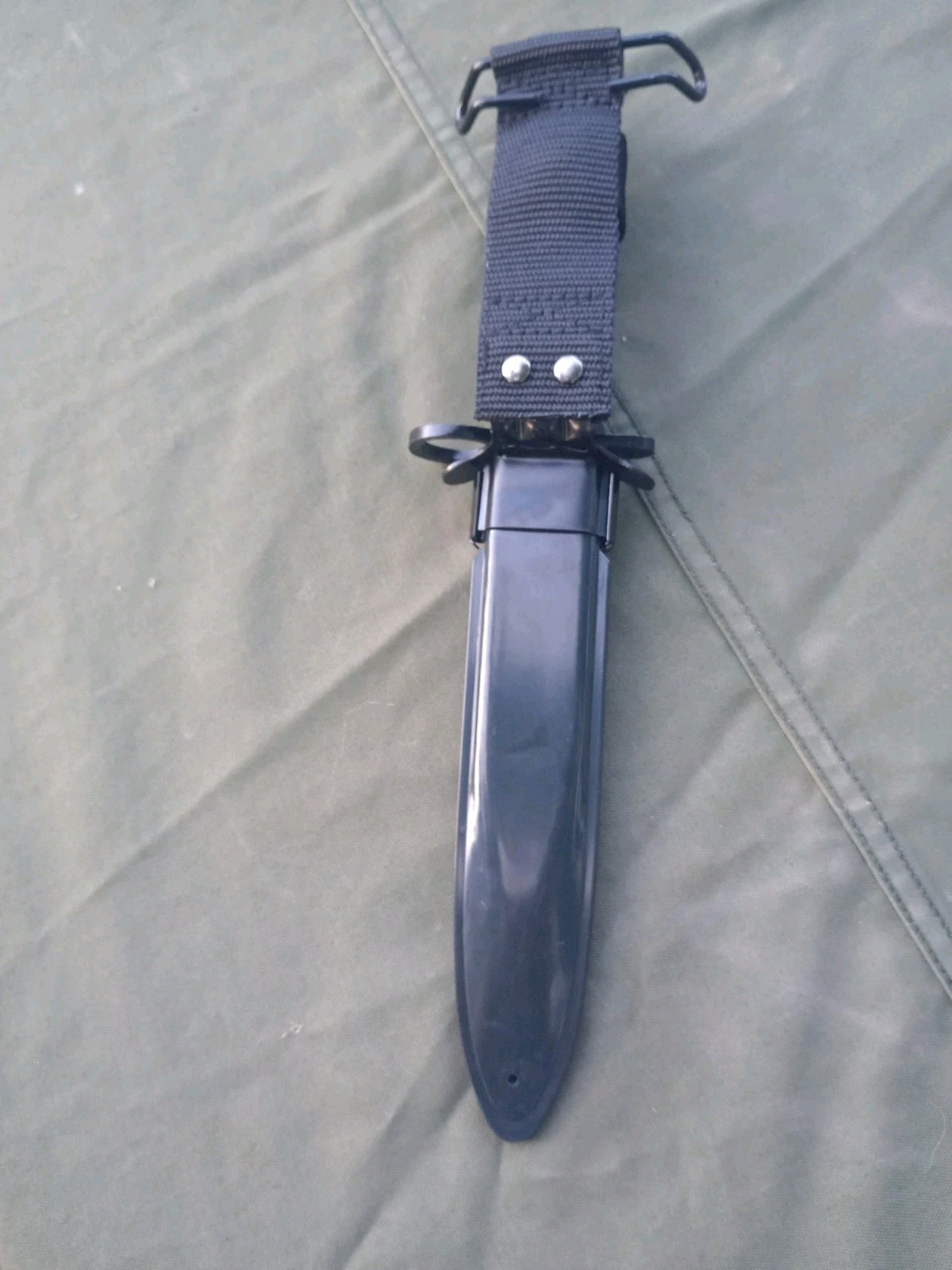 New – Smith & Wesson M&P M7 Bayonet Fighting Knife w/ Scabbard Tactical