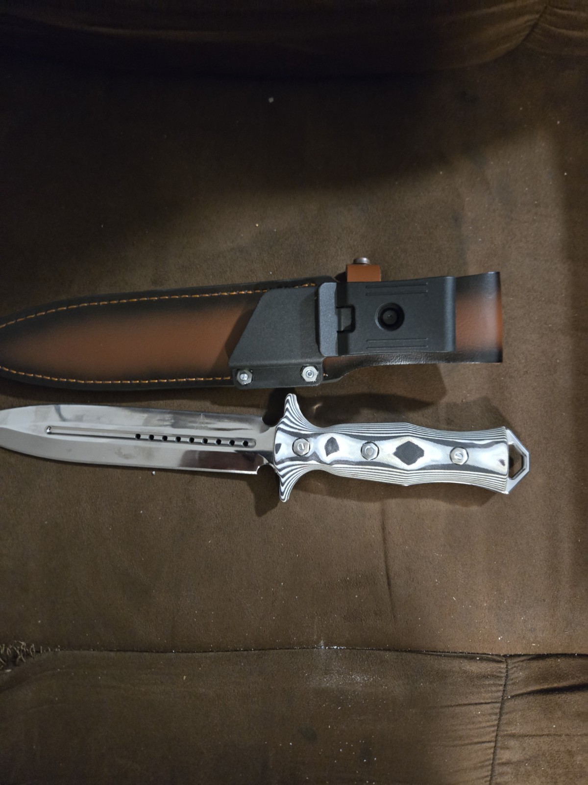 Dark Angel Tactical Spear Point, Combat, Tactical, Survival, EDC, Dagger Knife