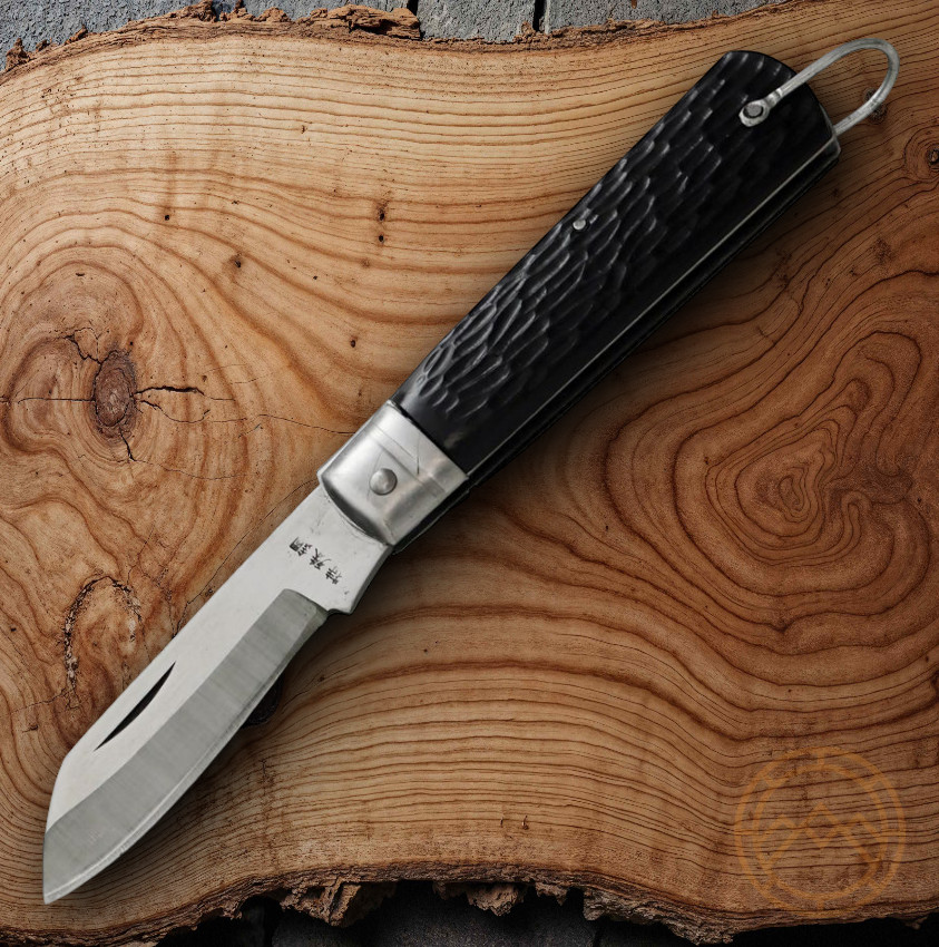 Kanetsune Craft Slip Joint Folding Knife 2.75″ SK-4 Steel Blade Plastic Handle