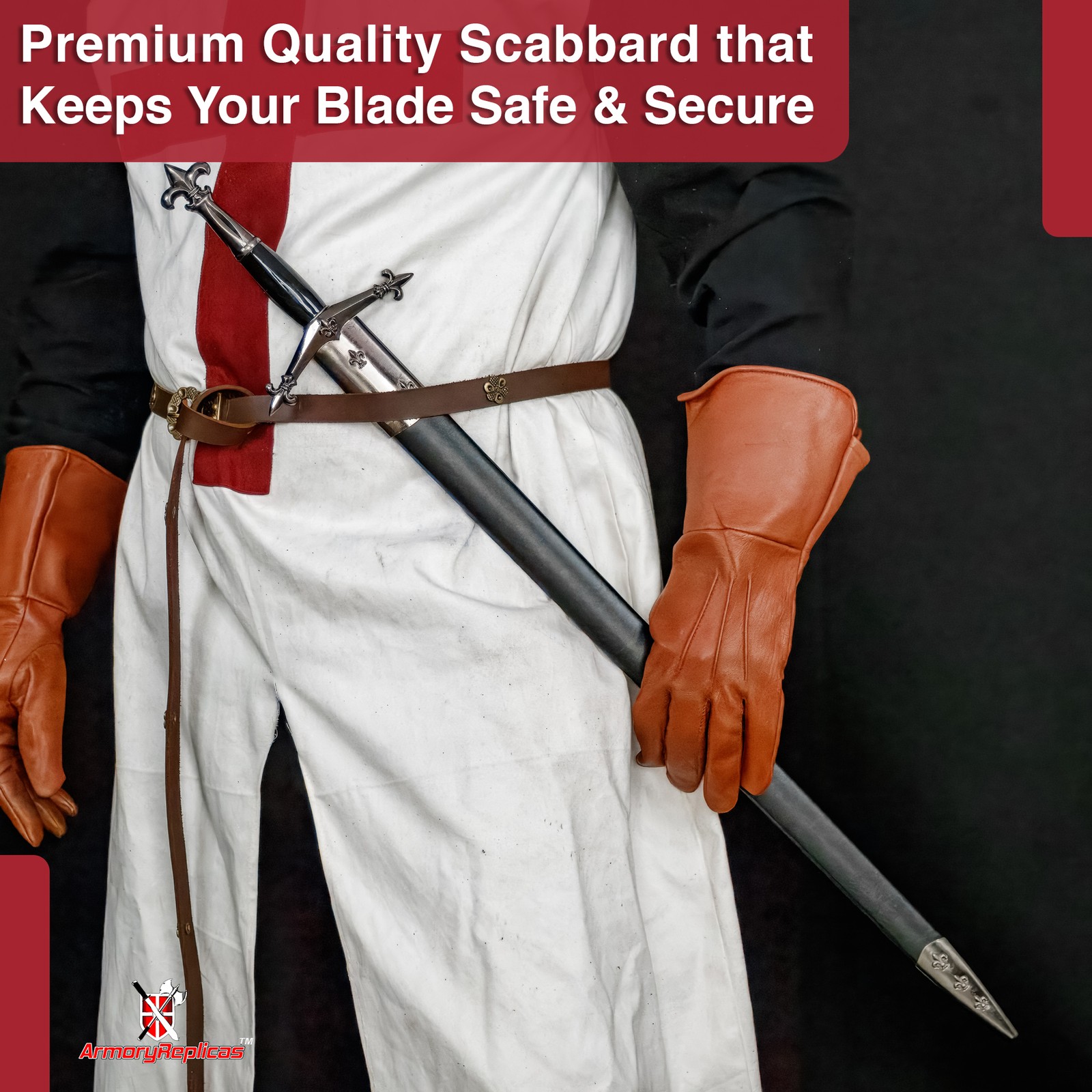 Renaissance Joan of Arc Longsword Replica Hand Forged Medieval Knights Sword