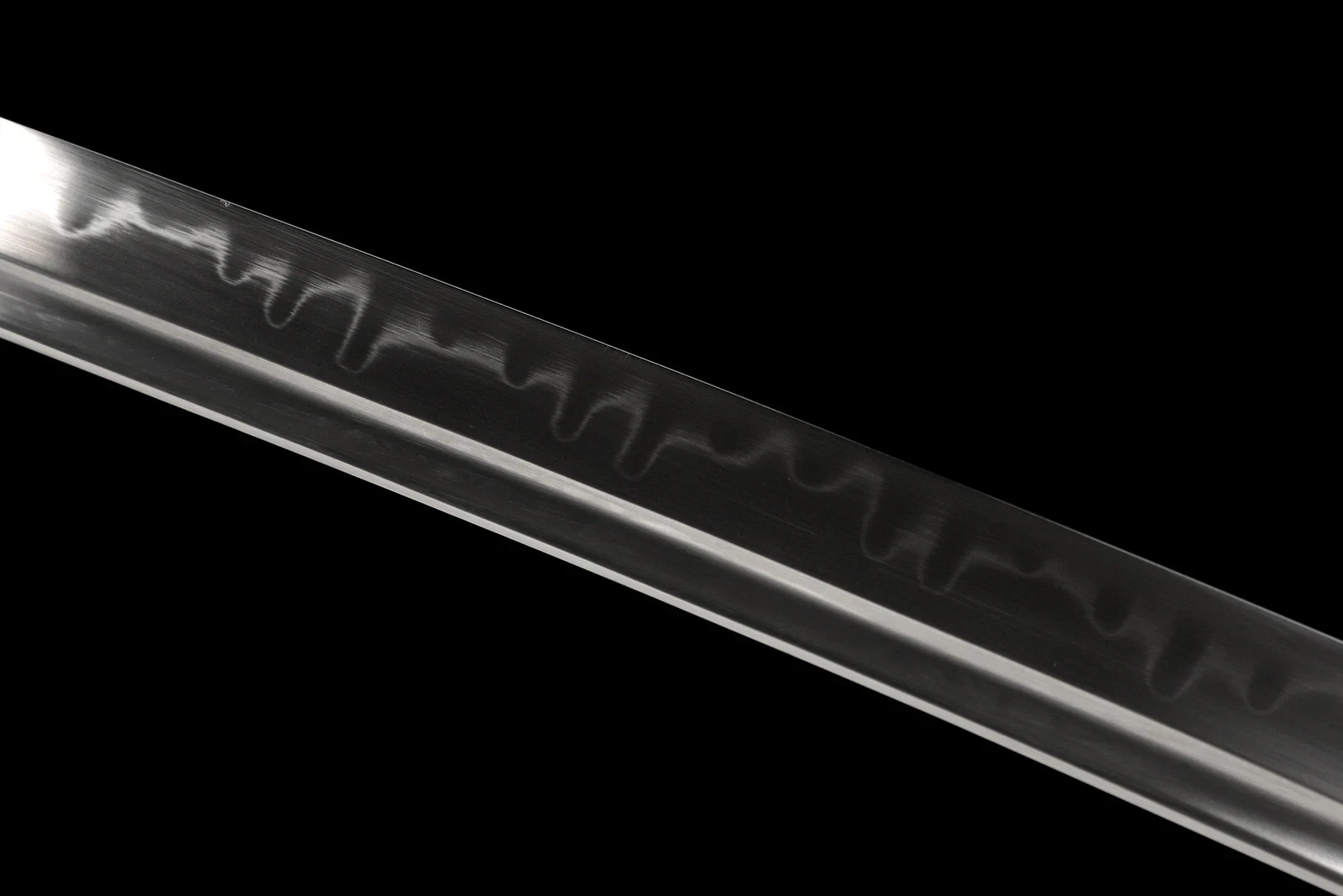 Oni Demon Samurai Katana Sword Clay Tempered T10 Steel Blade Choji Hamon