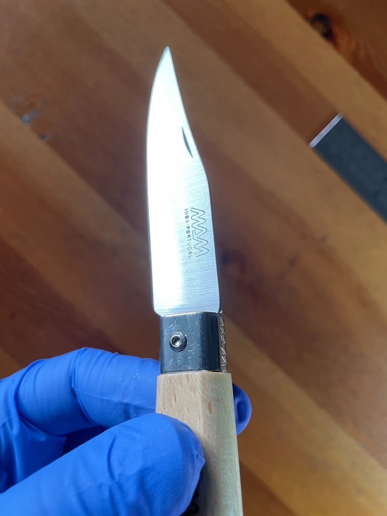 3.3″ No Lock Navaja MAM Made in Portugal Folding Pocket Knife – USA Seller