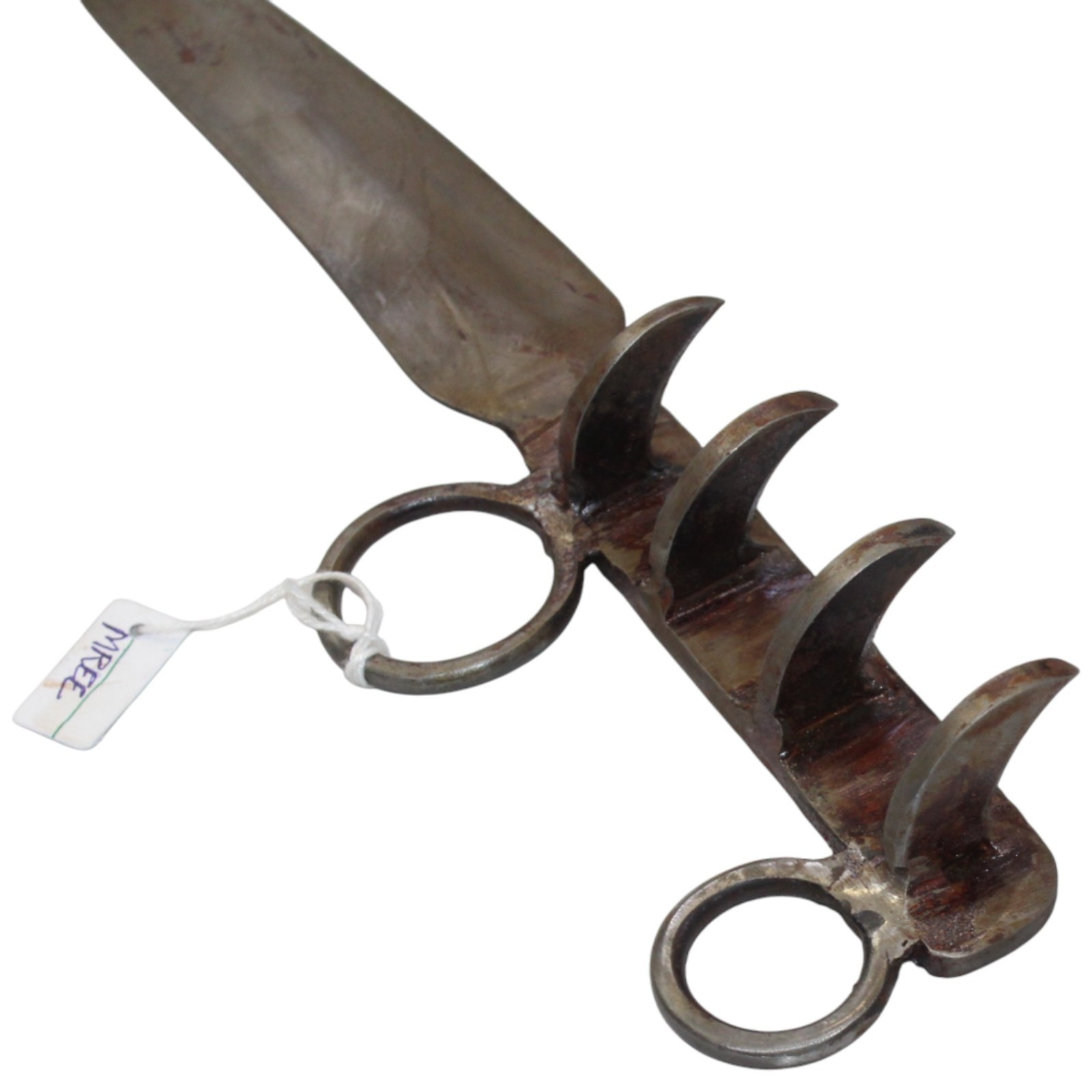 Maratha Dagger Hand Forged Steel Blade Right Hand Dummy Bagh Nakh Wagh Nakh L769