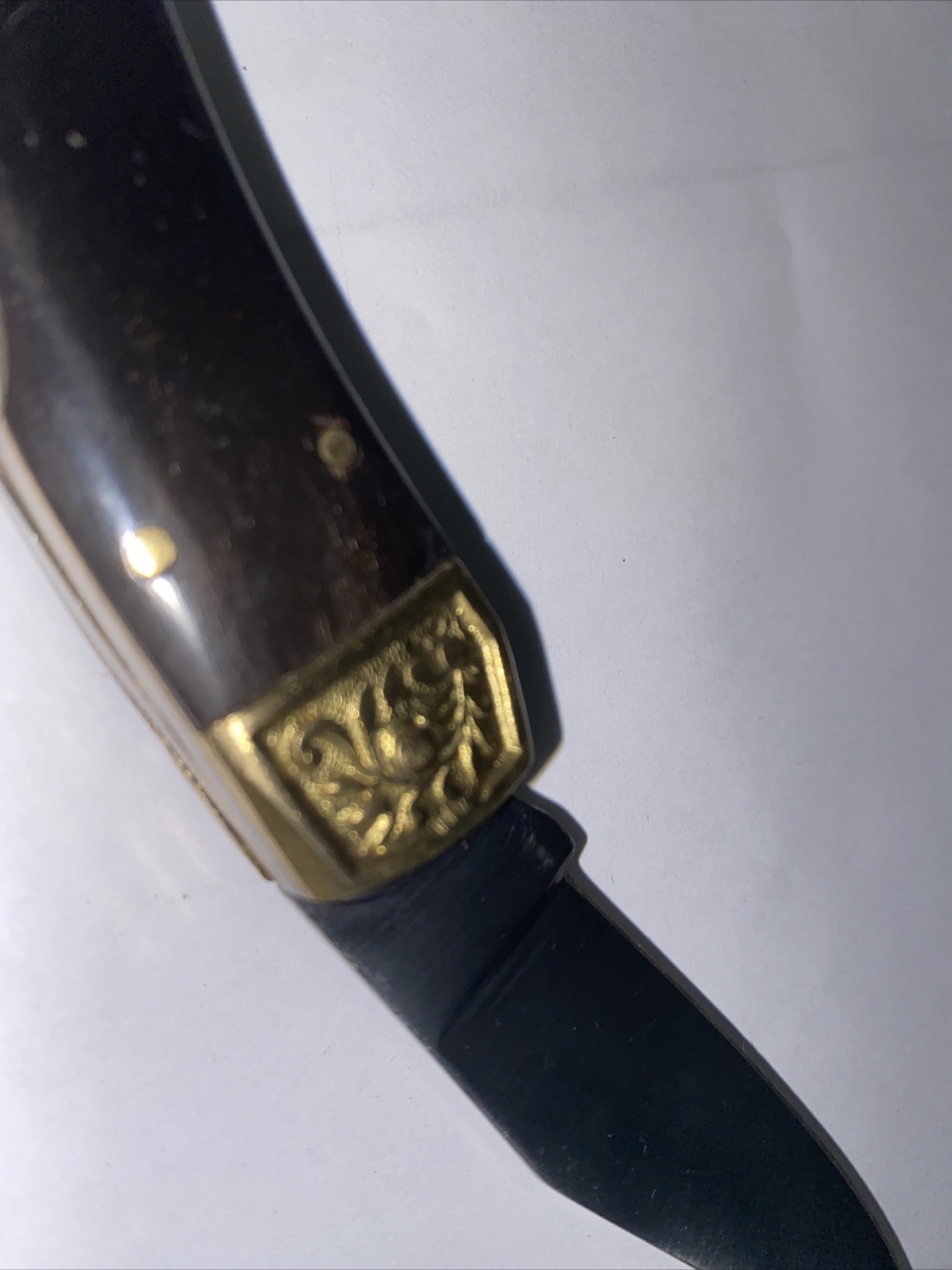 Vintage Knife Left Handed Double Bladed